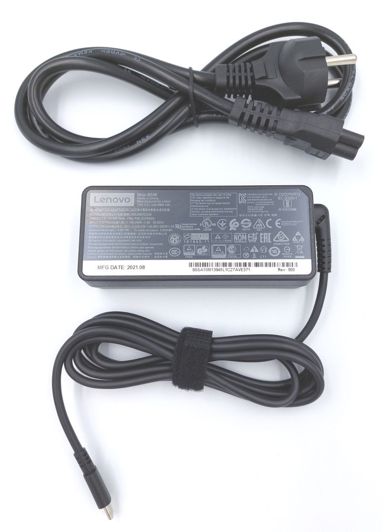 Oryginalny zasilacz LENOVO ADLX65YCC3A /65W 20V 3.25A wtyk USB-C